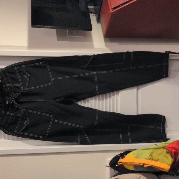 Ganni contrast stitch pants - Picture 2 of 6